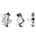 thumbnail image 5 of OULII 1Set Adjustable LED Desk Lamp with Clamp Black Eye Care Table Lamps for Dormitory, 5 of 5