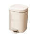thumbnail image 3 of Cesta de basura de cocina Soledad cubo de basura moderno con Pedal 10L Blanco, 3 of 10
