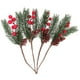 thumbnail image 2 of 4pcs Decoraciones de Navidad Lifelike Berry Ramas Ornamentos para el hogar (color surtido), 2 of 5