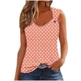 thumbnail image 2 of Horkkom Womens Tank Tops Summer V Neck Sleeveless Tops Dressy Business Casual Tops XXL, 2 of 5