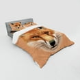 thumbnail image 3 of Ambesonne Fox Bedding Set 3 Pcs, Fluffy Face Forest, Twin,, 3 of 3