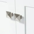 thumbnail image 5 of Ariel Cambridge 43 In. Right Offset Oval Sink Vanity With White Quartz Countertop In White, 5 of 10