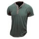 thumbnail image 1 of pstuiky camisetas para hombre, Camiseta de manga corta con cuello redondo y botones para hombre camisas casuales para hombre xl, 1 of 7