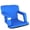 1 Pc Blue, variant on 20.5" Wide Stadium Seat for Bleachers With Back Support Padded Cushion Portable Reclining Bleacher Seats Camping Stadium Chair Waterproof,Blue