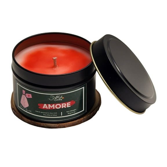 Love Spell Scented Candle - Amore 4oz Tin Candle