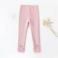 thumbnail image 2 of AherBiu Toddler Girls Clothes Leggings Stretchy Slim Fitted High Waisted Bottom Legging Pants, 2 of 7