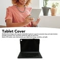 thumbnail image 4 of Tablet Case with Keyboard for Tab M10 Gen3 10.1 Inch, PU Leather Stand Cover, with Magnetically Detachable BT Keyboard, 4 of 7