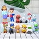 thumbnail image 4 of Juego de figuras de la Patrulla Canina de 12 Uds., juguetes para perros caninos de la patrulla, modelo de 3-7cm, Mini muñeco de Anime, decoración de pasteles, regalos para niños, juguetes de unidad de, 4 of 5