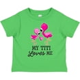 thumbnail image 3 of Inktastic My Titi Loves Me with Two Flamingos Boys or Girls Toddler T-Shirt, 3 of 5