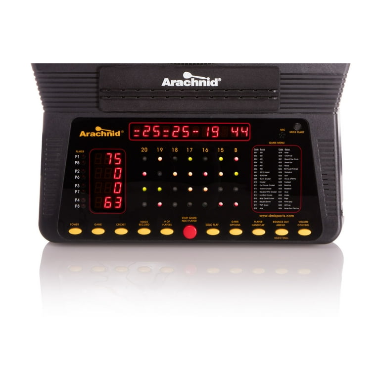 Arachnid Criket Pro750 クリケット プロ ダーツボード Arachnid Cricket Pro 750 Electronic Dartboard Features 36