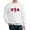 White, variant on CafePress - USA Flag Sweatshirt - Crew Neck Sweatshirt