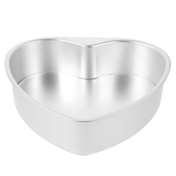 NIAIZEK Nonstick Aluminum Heart Baking Pan with Detachable Bottom for Cakes
