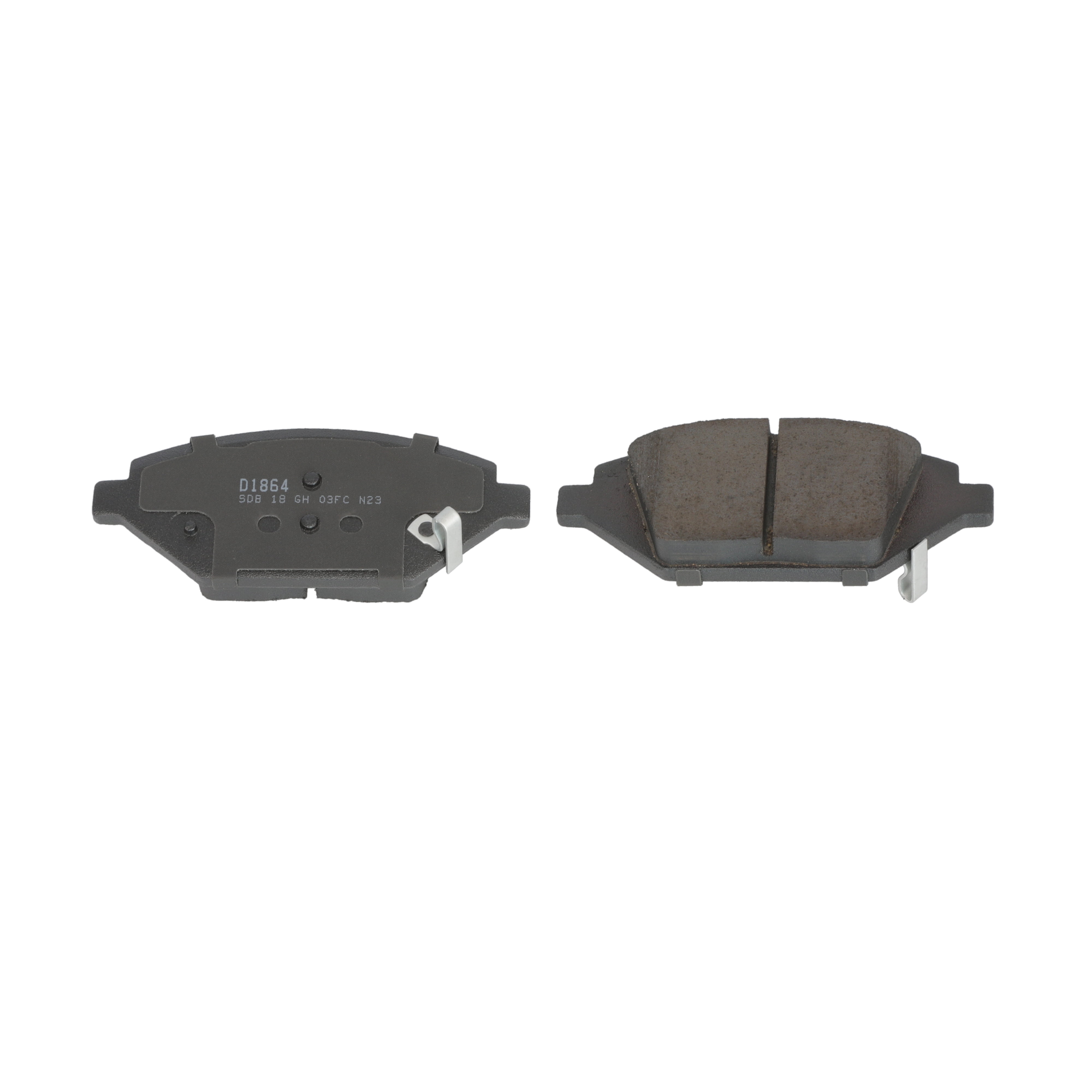 Winstop Brake Pad Set, Front WS.1864.0.C, Chevrolet Spark 2016