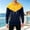Yellow, variant on Gamivast Hoodie Sweatshirts for Men Color Block Long Sleeve Pullover with Pockets Workout Running Outdoor Sports Yellow XL