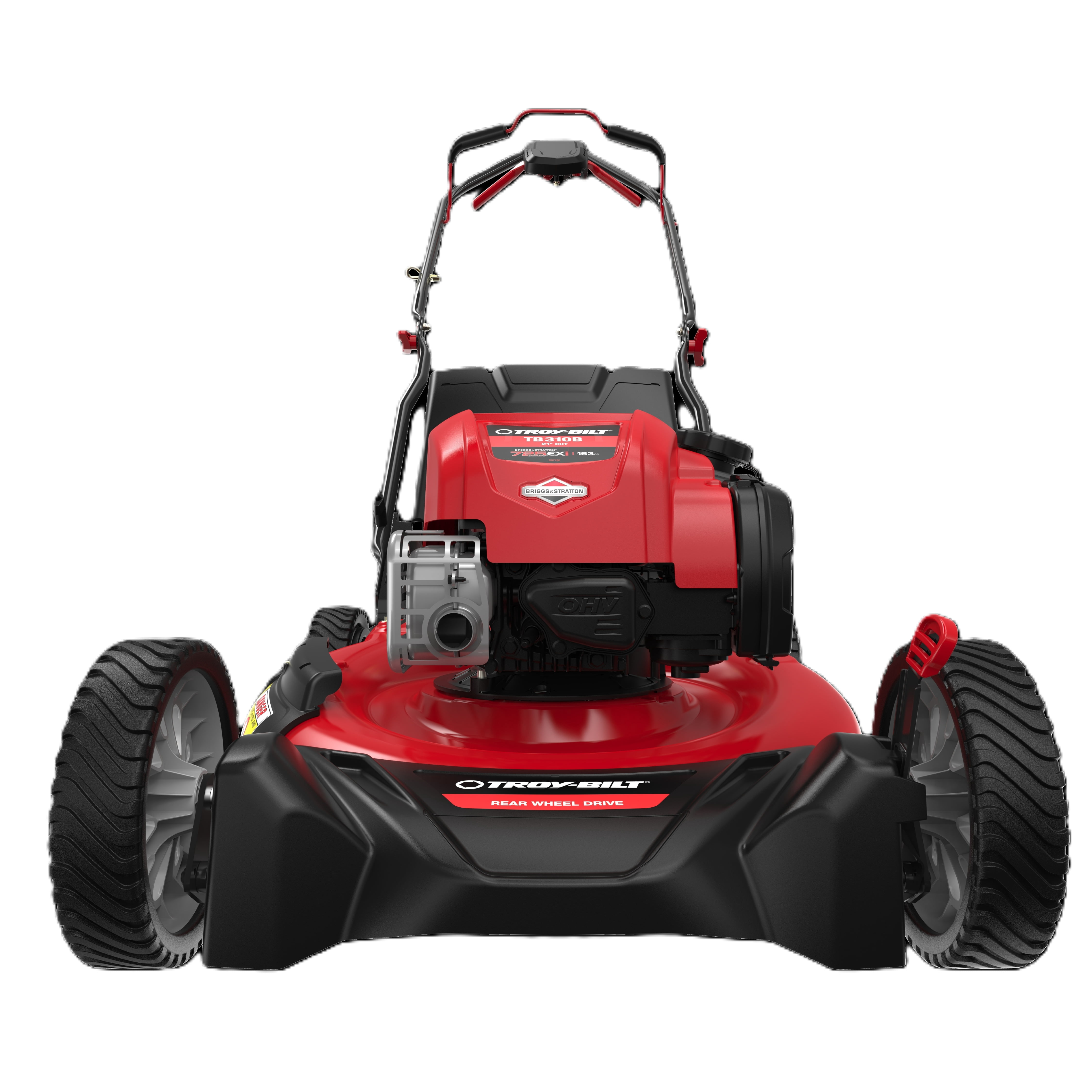 Troy-Bilt 21" 163cc Gas Rear-Wheel Drive Walk-Behind Mower, TB310
