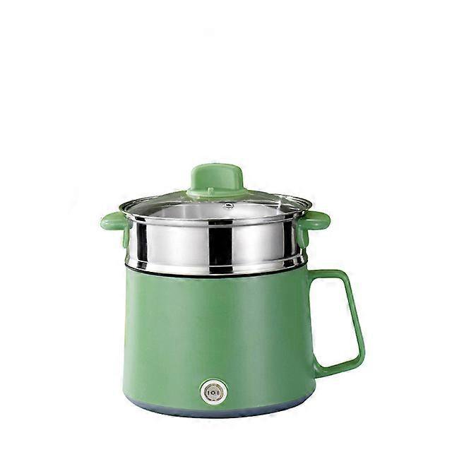 Mini ollas multifunción yuxing sartén antiadherente olla arrocera eléctrica 1-2 personas color verde