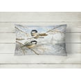thumbnail image 2 of Carolines Treasures Coal Tits Fabric Decorative Pillow, 2 of 3