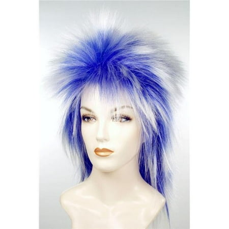 Purple 80s wig hot sale