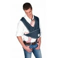 thumbnail image 4 of (Medium, Denim) - Baby K'tan Original Baby Wrap Carrier, Infant and Child Sling - Simple Wrap Holder for Babywearing - No Rings or Buckles - Carry Newborn up to 16kg, Denim, Women 10-14 (Medium), Men, 4 of 12