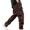 thumbnail image 1 of Jogging Pants Men, Multi Pocket Workwear Casual Pants, 1 of 9