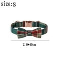 thumbnail image 2 of Dog Collar with Bow Tie & Collar for Small Medium Large Dogs with Adjustable Safety Metal Buckle, 2 of 5