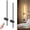 Black, variant on 24 Inch  Operated Wall Sconce Set of 2, Minimalist   Wall Lights with Remote, 10 Colors Dimmable  Wall Lamp for  Room  Hallway