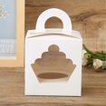 thumbnail image 2 of Lot de 10 boîtes à cupcakes avec fenêtre à 1 trou, cadeau idéal pour mariage, festival, 2 of 4