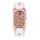 thumbnail image 1 of Guardurnaity Reloj de moda para mujer con correa de cuero y duradera, reloj de con banda de cuero para mujer Relojes blanco plateado, 1 of 6