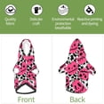 thumbnail image 6 of Honeii Halloween Pumpkins Print Small Dog Hoodies Pet Hooded Sweatshirts Fall Winter Puppy Cat Sweaters Warm Clothes for Small Dogs Outfits Costume-Large, 6 of 7