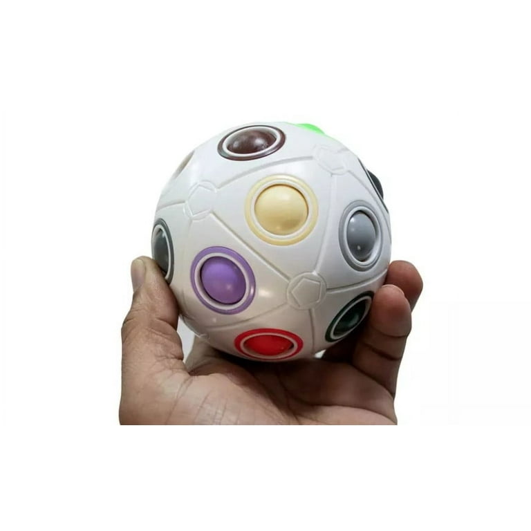 Zummy Jumbo Kids' Cube Twist Puzzle Rainbow Magic Education Toy