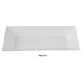 thumbnail image 1 of Yanco RM-210 Assiette Rectangulaire Rome, Blanche - 10 x 6 Po. - Lot de 24, 1 of 1