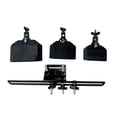 thumbnail image 4 of TISHITA 4" 5" and 6" Cowbell Sturdy Jam Block Set for Festival Performance Teaching Black, 4 of 8