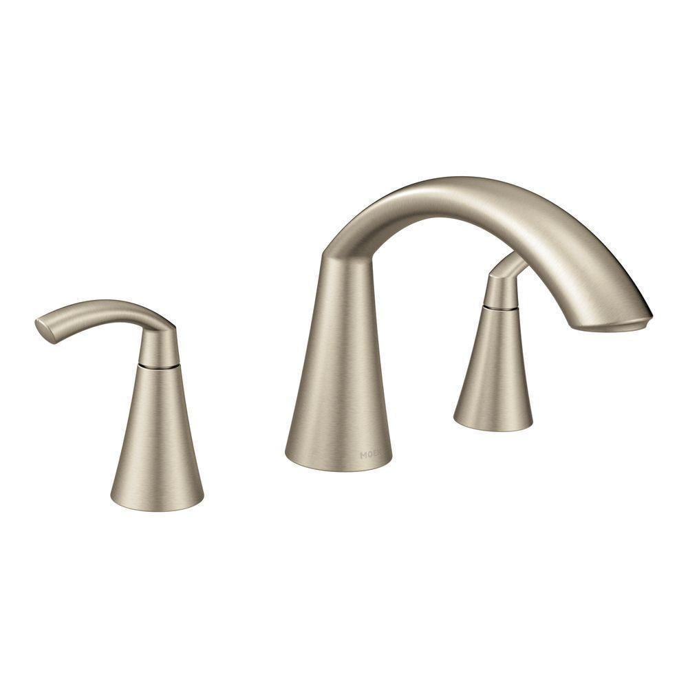 Moen Oxby Spot Resist Brushed Nickel Widespread 2Handle, 40 OFF