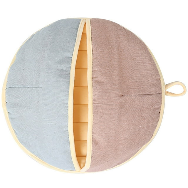 Sac de Couchage pour Chat Rond Antidérapant, Lit Suspendu pour Chat, Nid pour Animal, Cachette pour Chat d'Intérieur
