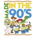 thumbnail image 2 of Men's Toy Story Made in the 90's Baseball Graphic Tee White/Black Medium, 2 of 4