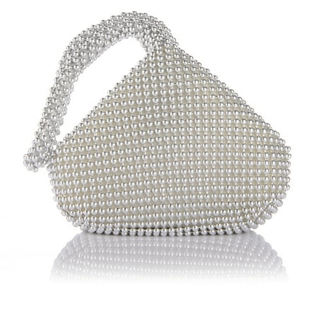 Eleoption Bridesmaid women lady girl bride bling zipper alumium sequins prom cocktail party wedding engagement evening bag purse clutch pouch