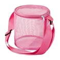 thumbnail image 1 of diyhomedecor_uk Cubo ligero de malla para la playa para la recolección de de verano Rojo Yuyangstore cubo de playa de malla, 1 of 7
