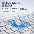 thumbnail image 3 of Laptop HP 240R G10 Intel Core I5 120U 8GB SSD 512GB Pantalla 14" IPS FHD Windows 11 Teclado Español, 3 of 6