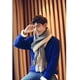 thumbnail image 5 of Bufanda de diseñador de invierno para hombre, bufanda de algodón con retazos, chal de marca para hombre, bufandas de cachemira de punto, chales y bufandas pashmina con T, 5 of 5