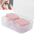 thumbnail image 4 of Cosmetic Contact Lenses Box Contact Lens Organizer Contact Lens Case Portable Plastic Cosmetic Lenses Box Travel Storage OrganizerPink, 4 of 8