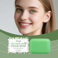 thumbnail image 2 of Tea tree oil facial soap gently cleanses facial skin, leaving it feeling refreshed, comfortable, and non-drying., 2 of 4