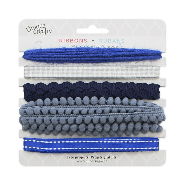 UNIQUE CREATIV Trims for Crafts, Costumes and Décor, Assorted