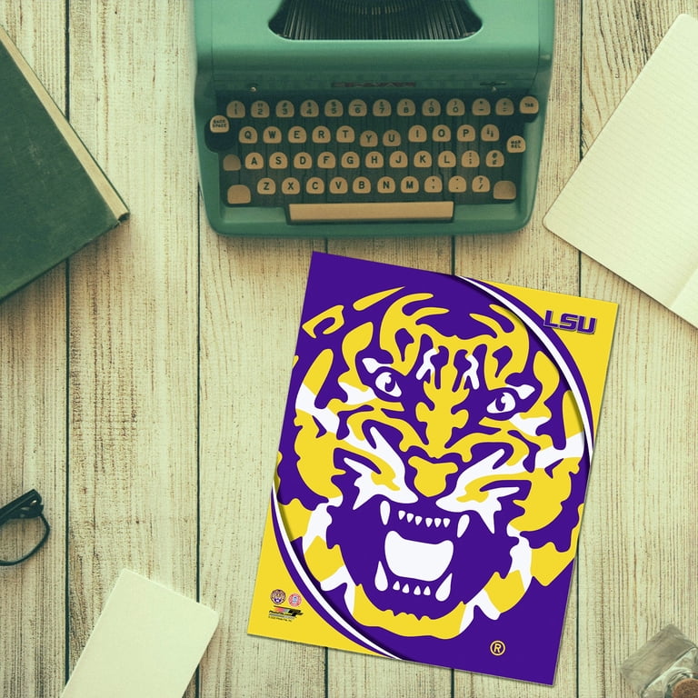 LSU Tigers - Secondary Logo (2014) - College Sports Embroidery Logo in 4 sizes LSU Tigers - Secondary Logo (2014) - College Sports Embroidery Logo in 4 sizes