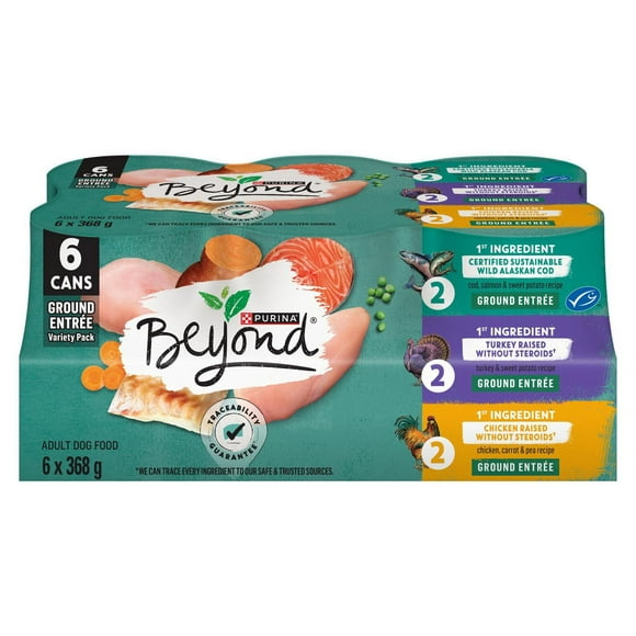Beyond Sans Grains Entrée Moulue Nourriture Humide pour Chiens