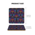 thumbnail image 5 of Xecao Indian Mandalas Dragonfly for MDF Cork Coaster 4 Pcs,Drink Coasters,Suit for House Warming Gifts New Home ,Coffee Table Decor-Square, 5 of 7