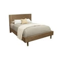 thumbnail image 2 of Alpine Furniture Queen Wood Platform Bed in Sand (Beige), 2 of 6