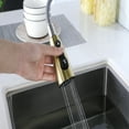 thumbnail image 4 of Cfowner Stainless Steel Kitchen Sink Faucet, Commercial Faucets with Pull Down Sprayer, Single Handle Faucet, Single Hole Deck Mount, 4 of 6