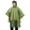 Army green, variant on 1 Pc Wbxfbo Outdoor Rain Poncho, 3-in-1 EVA Emergency Raincoat with 10000mm Waterproof, Folds to 8"x5", Fits 77-198 lbs for Camping Hiking