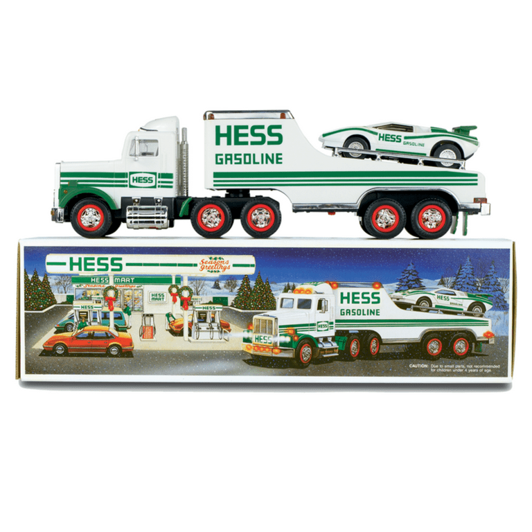 HESS トレーラーとロケット Hess 1997 Toy Truck with 2 Racers and Cars - Walmart.com
