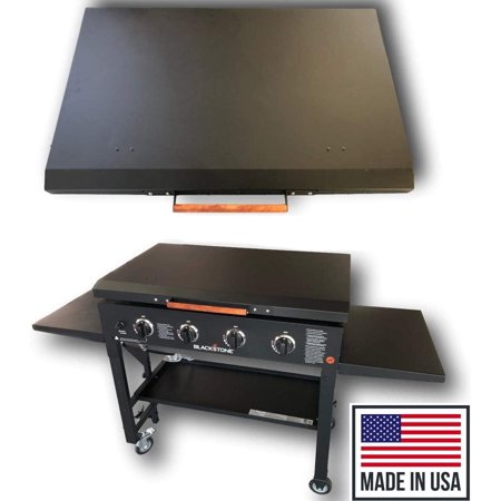 GriddleGiant 36" Storage Cover Lid Fits 36 inch Blackstone Griddles, Black Powder Coated Aluminum Lid Storage Cover Made in USA
